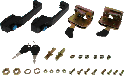 Sada zámků a kliky