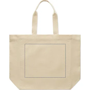 Nákupní taška Bavlněná nákupní taška Výšivka (max. 5 barev, 230x280mm) 5 barev 4000 FRONT EMBROIDERY