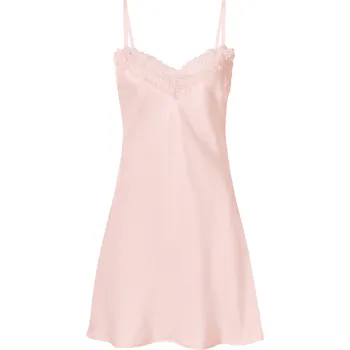 Dámská noční košile esmara® Dámská saténová noční košilka (růžová, 36)