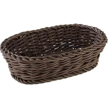 Servírovací stolek APS Košík oválný 190x120x60 mm, hnědý | APS, Profi Line