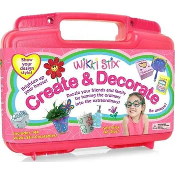 Obraz Voskové provázky Wikki Stix - Růžový kufřík XL 144 ks