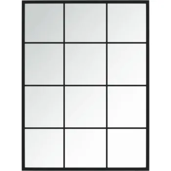 Zrcadlo Zrcadlo nástěnné, 80 x 60 cm, kovové