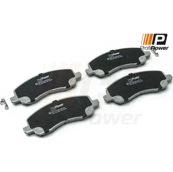 Brzdová destička Sada brzdových destiček, kotoučová brzda ProfiPower 1B1075