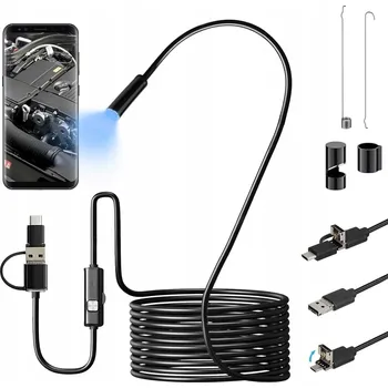 IP kamera Inspekční kamera endoskop do telefonu Android pro dílnu a potrubí