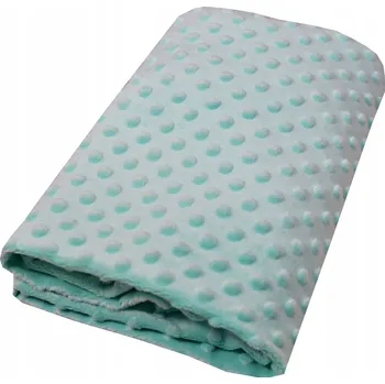 Prostěradlo PROSTĚRADLO MINKY S NAPLNĚNÍM DO POSTÝLKY 120X60 PRO SVĚTLOU MÁTA MATRACE