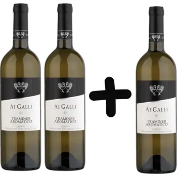 Víno Ai Galli Traminer Aromatico IGT 0,75 l 2+1 ZDARMA