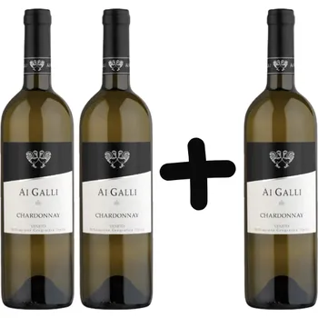 Víno Ai Galli Chardonnay IGT 0,75 l 2+1 ZDARMA