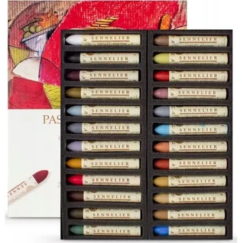 Sennelier Sada olejových pastelů 24 barev - Zátiší