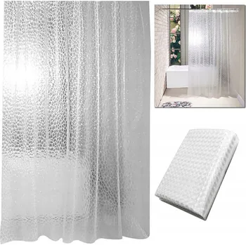 Prostěradlo Vinylová sprchová Závěs Aptel 180 x 200 cm