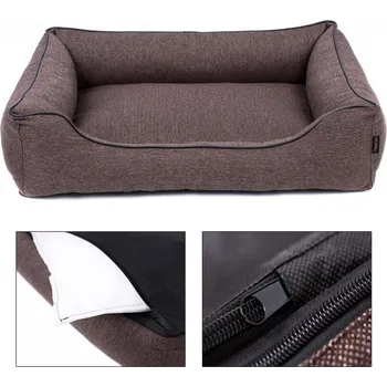 Pelíšek pro psa Ani - pet Sofa Mallorca Pelíšek Standard - hnědá barva Velikost: 65 x 50cm
