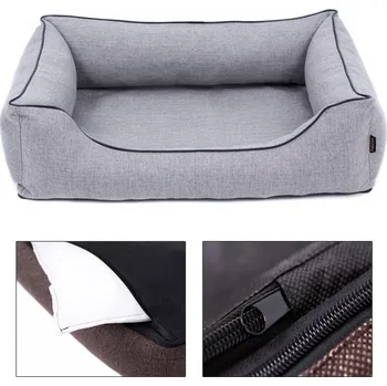 Pelíšek pro psa Ani - pet Sofa Mallorca Pelíšek Standard - šedá barva Velikost: 80 x 60cm