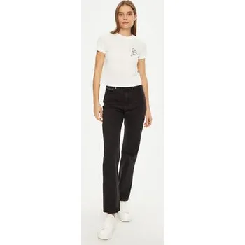 Pánské oblečení Calvin Klein Jeans Jeansy J20J224505 Černá Straight Fit 28_32