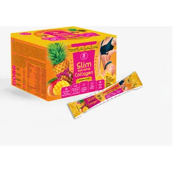 Kloubní výživa Golden Life Slim Extreme Collagen box s příchutí ananas - mango