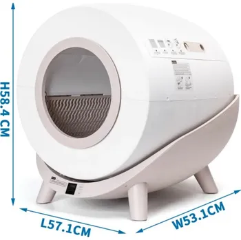 Toaleta pro kočku SMART kočičí toaleta Nobleza – automatický samočisticí záchod S401023FJ