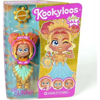 Panenka Magic Box KookyLoos Golden Gala panenka měnící výraz obličeje
