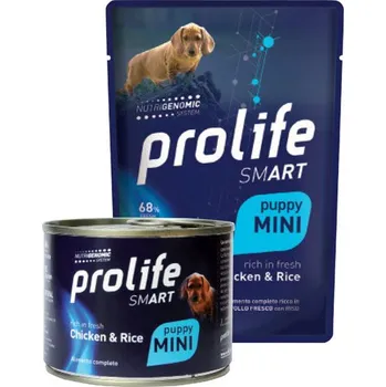 Krmivo pro psa Zoodiaco Prolife Smart Puppy Mini - Kuřecí s rýží 100g
