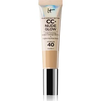IT Cosmetics Your Skin But Better CC + Nude Glow CC krém pro rozjasnění pleti SPF 40 Medium Tan 32 ml