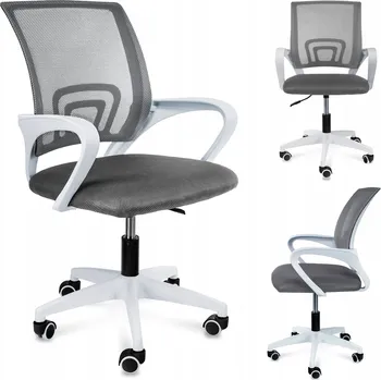 Otočná židle Jumi šedá