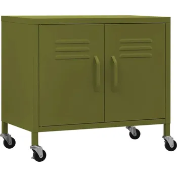 Komoda Komoda VidaXL 60 x 35 x 49 Cm v odstínech zelené