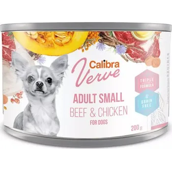 Krmivo pro psa Calibra Dog Verve GF Adult Small Hovězí&Kuřecí 200g