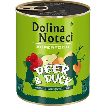 Krmivo pro psa DNP S.A. Dolina Noteci Superfood - Jelen a kachna 800g