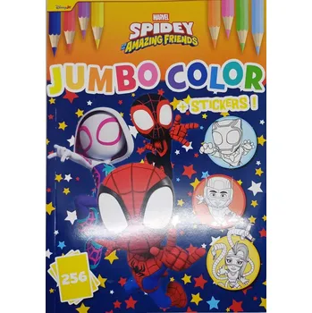 omalovánky Omalovánky MARVEL formátu A4 s SAMOLEPKY