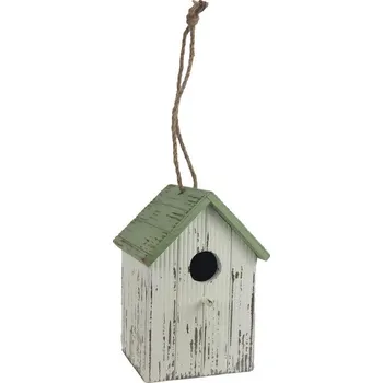Velikonoční dekorace Dekorační ptačí budka k zavěšení D6894