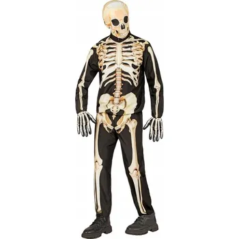 Karnevalový kostým Kostlivec Kostým Kostým kostlivce pro chlapce na Halloween 116