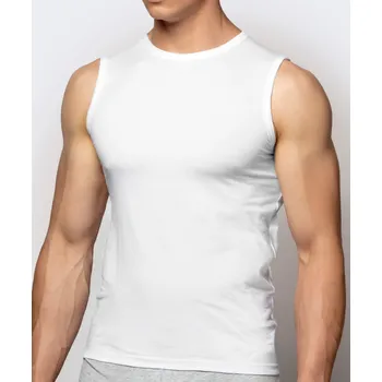 Pánské tílko Pánské klasické tílko ATLANTIC - bílé Atlantic bílá 2454231