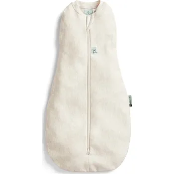 Spací pytel pro miminko ERGOPOUCH Zavinovačka a vak na spaní 2 v 1 Cocoon Oatmeal Marle 1 tog 6-12 m (8-10 kg)