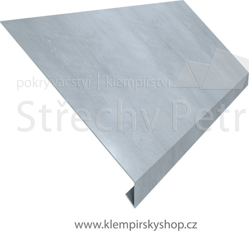 Střechy Petr Okapnice 250mm PE25 Barva: šedobílá RAL 9002