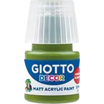 Vodová barva FILA Barva akrylová Giotto 25 ml, olivová zelená