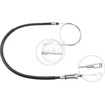 Lanko parkovací brzdy Tažné lanko, parkovací brzda A.B.S. K10002
