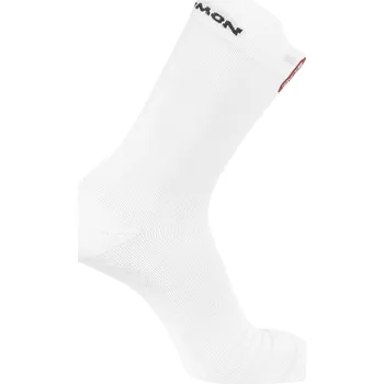 Pánské ponožky S/Lab Glide Crew LC2625400 - vanilla ice/pompeian red 39-41