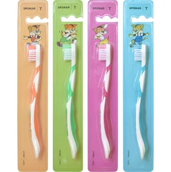 Zubní kartáček SPOKAR T 5-8 SOFT dětský kartáček na zuby 1 Ks.