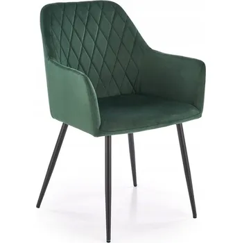 Jídelní židle Židle Halmar látka zelená 1 ks