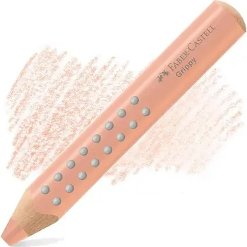 Výtvárné potřeby FABER-CASTELL multifunkční pastelka GRIPPY 3v1, broskvová