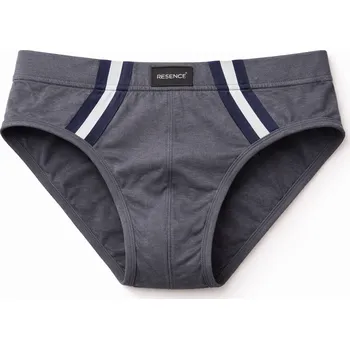 Boxerky Krátké Boxerky - šedé s proužkem Pánské velikosti: L