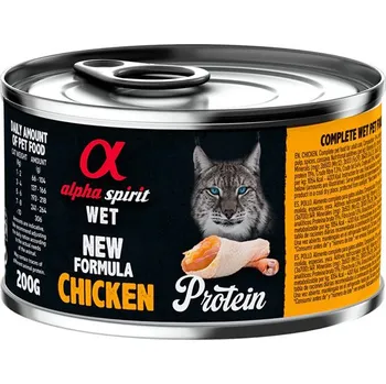 Krmivo pro kočku Alpha Spirit Cat Adult - Chicken Protein 200g