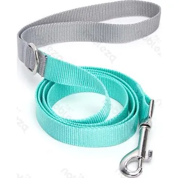 Vodítko pro psa Vodítko Nobleza dvoubarevné L (š. 2,5 cm x d. 120 cm) Barva: Tyrkysová