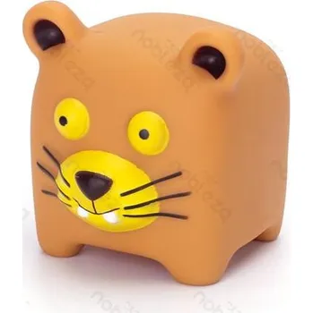 Hračka pro psa Vinylová zvířátka Nobleza pro psa - slon, myš a prasátko Barva: Hnědá