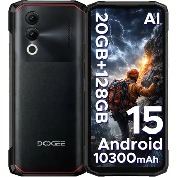 Mobilní telefon DOOGEE Blade 20 4/128 GB 6,6" 90 Hz černý