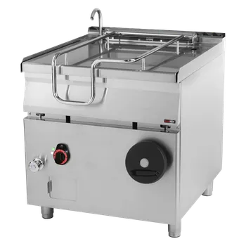 Sporák Pánev sklopná manuální elektrická 80 l ocelové dno | REDFOX - BR 90/80 E