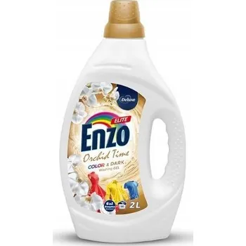 Prací prostředek Deluxe Enzo Elite Orchid gel na praní barevného prádla 50 dávek.