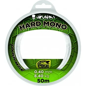 Gunki Vlasec Hard Mono Čirá 50 m-Průměr 1,00 mm / Nosnost 42 kg