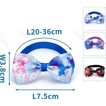 Motýlek Motýlek Flower pro psa Nobleza S 20-36cm Barva: Tyrkysová