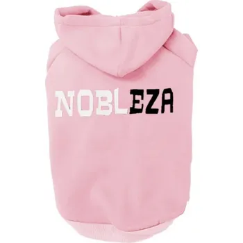 Obleček pro psa Mikina Hoodies pro psa Nobleza S 25 cm Barva: Růžová