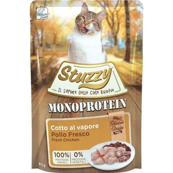 Krmivo pro kočku Agras Delic Stuzzy Cat Monoprotein GF - kuřecí 85g