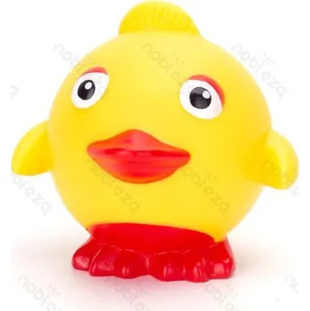 Hračka pro psa Vinylové zvířátka Nobleza pro psa - krokodýl, kuře a prasátko Barva: Žlutá