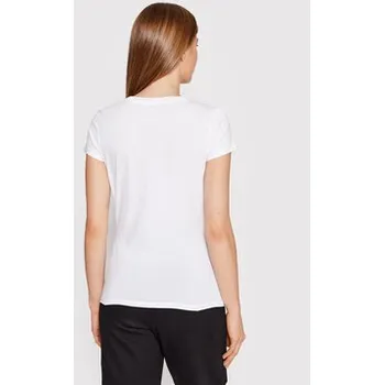 Pánské tričko Armani Exchange T-Shirt 8NYTDL YJ73Z 6110 Bílá Slim Fit XXL